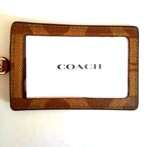 COACH LANYARD/ ID HOLDER - Picture 3 of 10